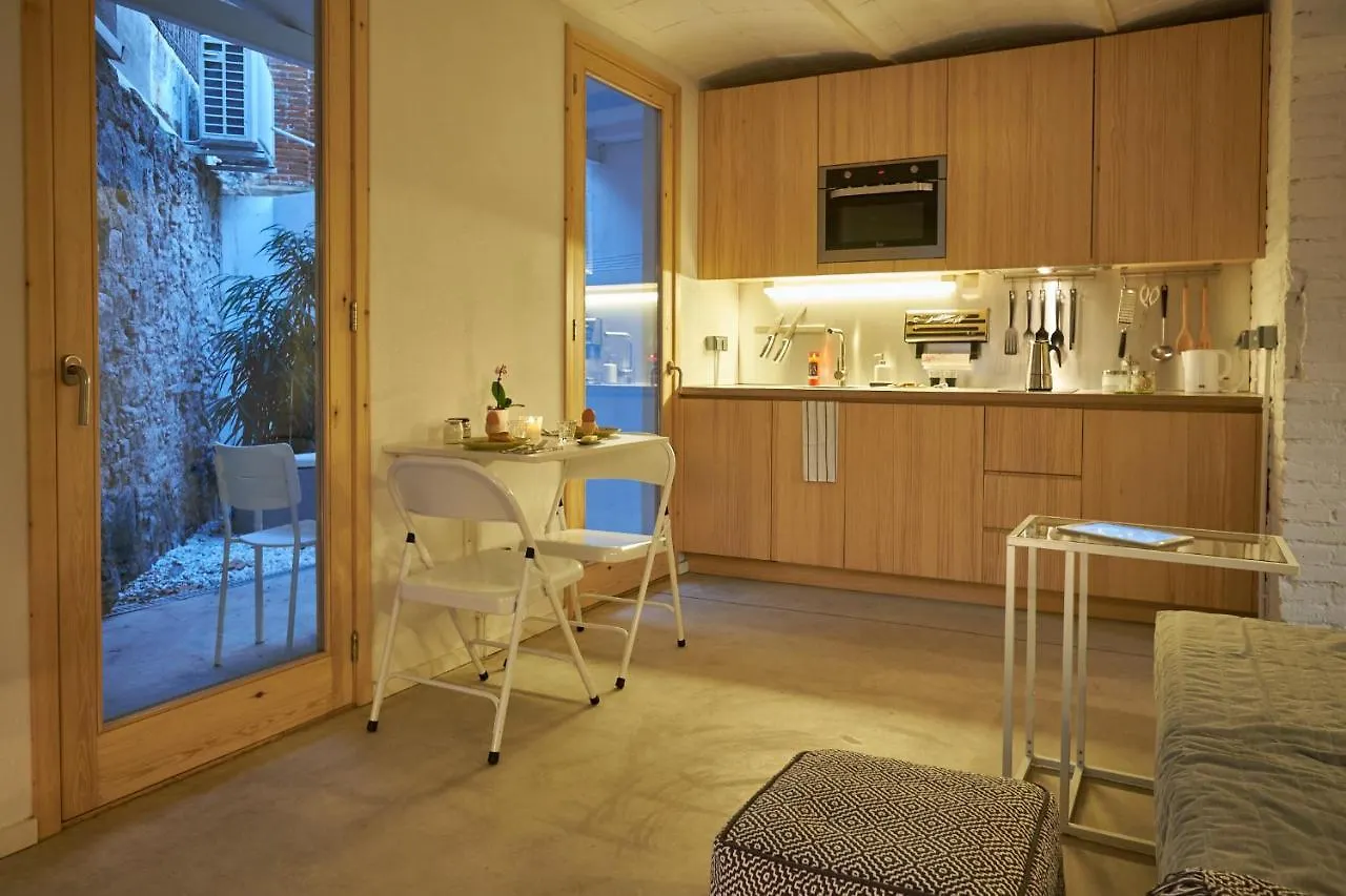 公寓 Luxury 1Br With Patio Near The Beach 巴塞罗那 西班牙