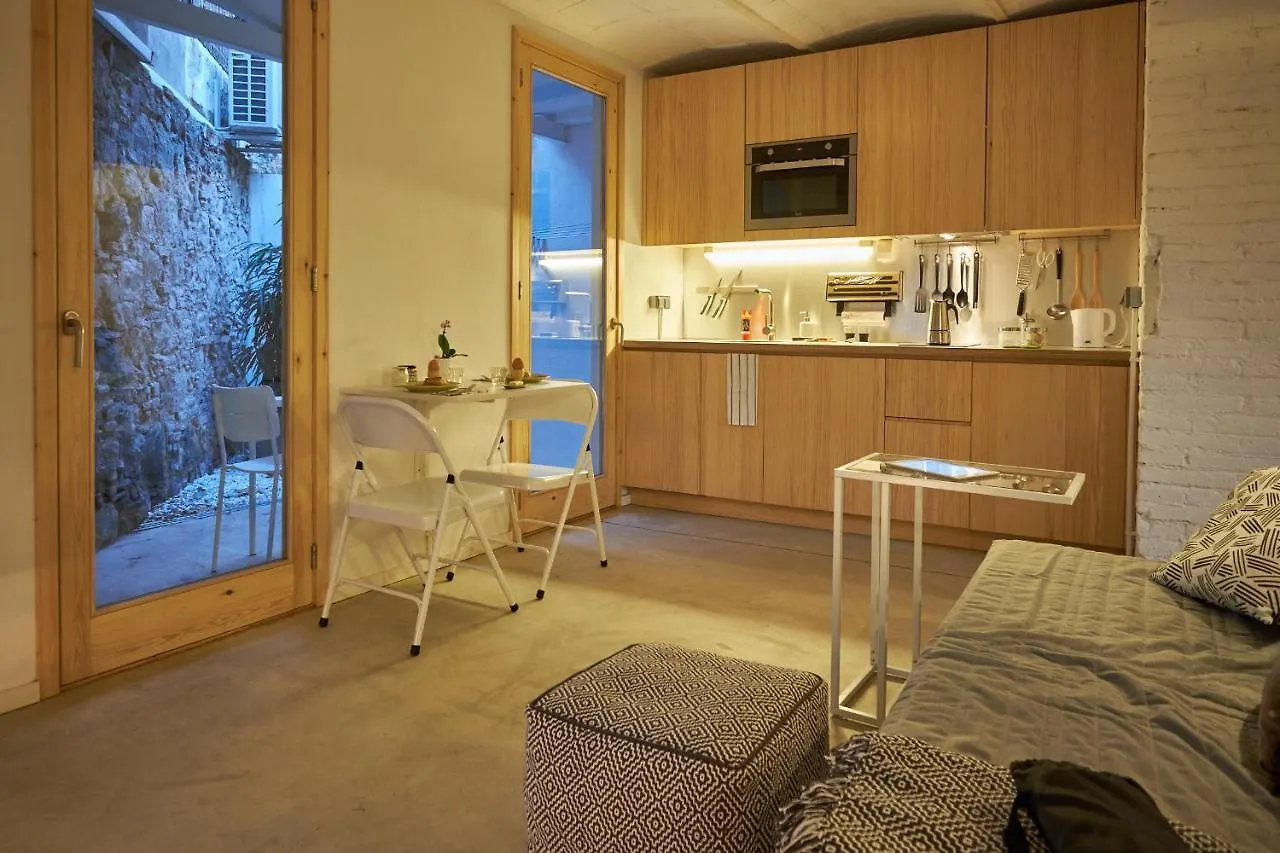 Luxury 1Br With Patio Near The Beach Barcelona 0*,